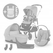 Gazelle 4in1 +AMYA - Moss Green/Moon Black